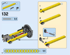 LEGO 42049 instructions page 74 – build guide