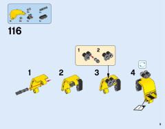LEGO 42049 instructions page 9 – build guide