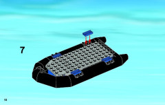 LEGO 4205 instructions page 10 – build guide