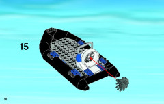 LEGO 4205 instructions page 18 – build guide