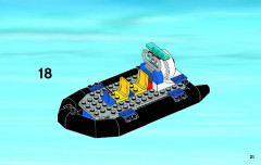 LEGO 4205 instructions page 21 – build guide