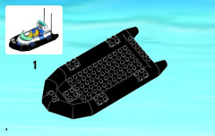 LEGO 4205 instructions page 4 – build guide