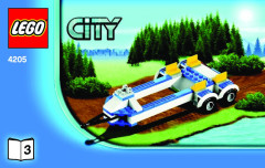 LEGO 4205 instructions page 1 – build guide