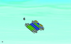 LEGO 4205 instructions page 10 – build guide