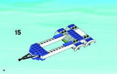 LEGO 4205 instructions page 18 – build guide
