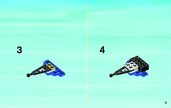 LEGO 4205 instructions page 3 – build guide