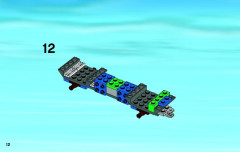 LEGO 4205 instructions page 12 – build guide