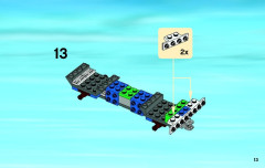LEGO 4205 instructions page 13 – build guide