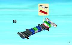 LEGO 4205 instructions page 15 – build guide