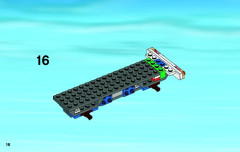 LEGO 4205 instructions page 16 – build guide