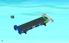 LEGO 4205 instructions page 18 – build guide