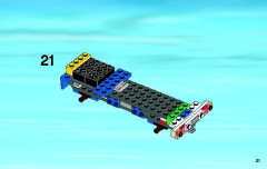 LEGO 4205 instructions page 21 – build guide