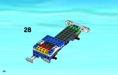 LEGO 4205 instructions page 28 – build guide