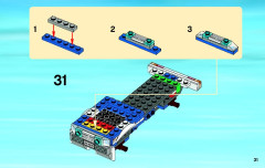 LEGO 4205 instructions page 31 – build guide