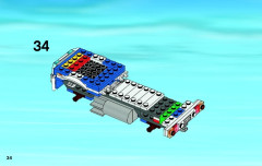 LEGO 4205 instructions page 34 – build guide