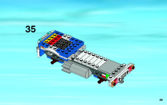 LEGO 4205 instructions page 35 – build guide