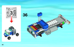 LEGO 4205 instructions page 36 – build guide