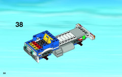 LEGO 4205 instructions page 38 – build guide