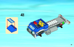LEGO 4205 instructions page 41 – build guide