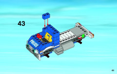 LEGO 4205 instructions page 43 – build guide