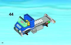 LEGO 4205 instructions page 44 – build guide