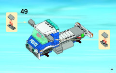 LEGO 4205 instructions page 49 – build guide