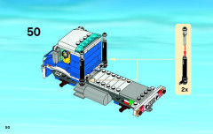 LEGO 4205 instructions page 50 – build guide