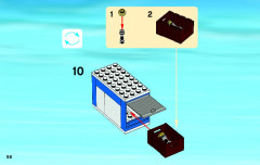 LEGO 4205 instructions page 58 – build guide
