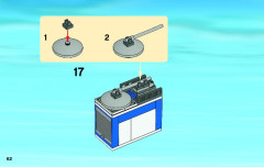 LEGO 4205 instructions page 62 – build guide
