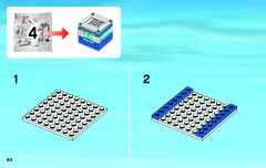 LEGO 4205 instructions page 64 – build guide