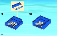 LEGO 4205 instructions page 68 – build guide