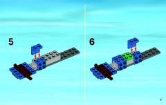 LEGO 4205 instructions page 7 – build guide