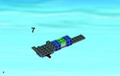 LEGO 4205 instructions page 8 – build guide