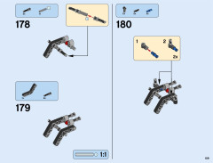 LEGO 42050 instructions page 109 – build guide