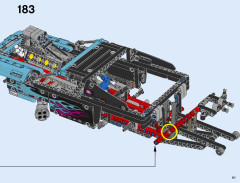 LEGO 42050 instructions page 111 – build guide