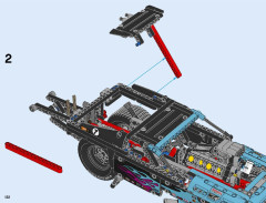 LEGO 42050 instructions page 122 – build guide