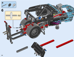 LEGO 42050 instructions page 126 – build guide