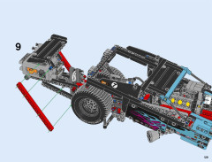 LEGO 42050 instructions page 129 – build guide