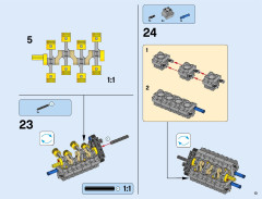 LEGO 42050 instructions page 13 – build guide