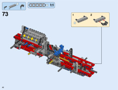 LEGO 42050 instructions page 42 – build guide