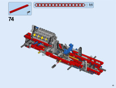 LEGO 42050 instructions page 43 – build guide