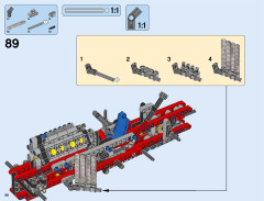 LEGO 42050 instructions page 58 – build guide