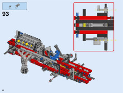 LEGO 42050 instructions page 62 – build guide