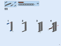 LEGO 42050 instructions page 71 – build guide
