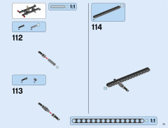 LEGO 42050 instructions page 73 – build guide