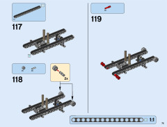 LEGO 42050 instructions page 75 – build guide
