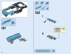 LEGO 42050 instructions page 78 – build guide
