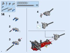 LEGO 42050 instructions page 8 – build guide