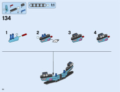 LEGO 42050 instructions page 84 – build guide