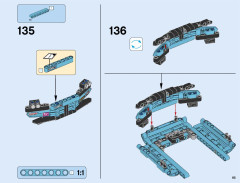 LEGO 42050 instructions page 85 – build guide